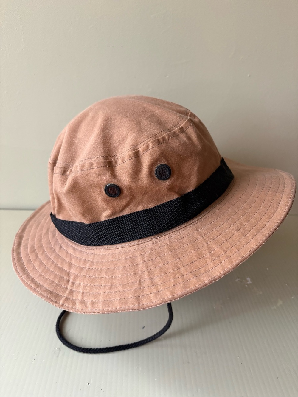Australian outback collection brown Outdoor Bucket Hat oilskin outdoorsman